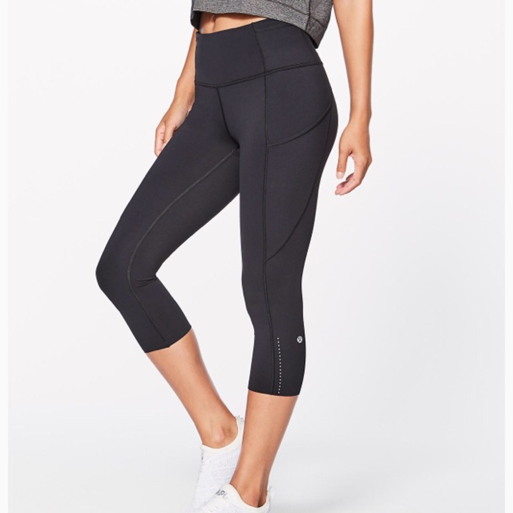 Lululemon fast and free crop - WORN ONCE